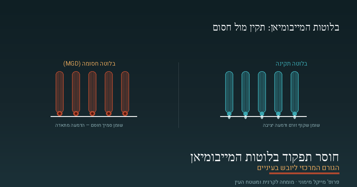 חוסר תפקוד בלוטות המייבומיאן (MGD)